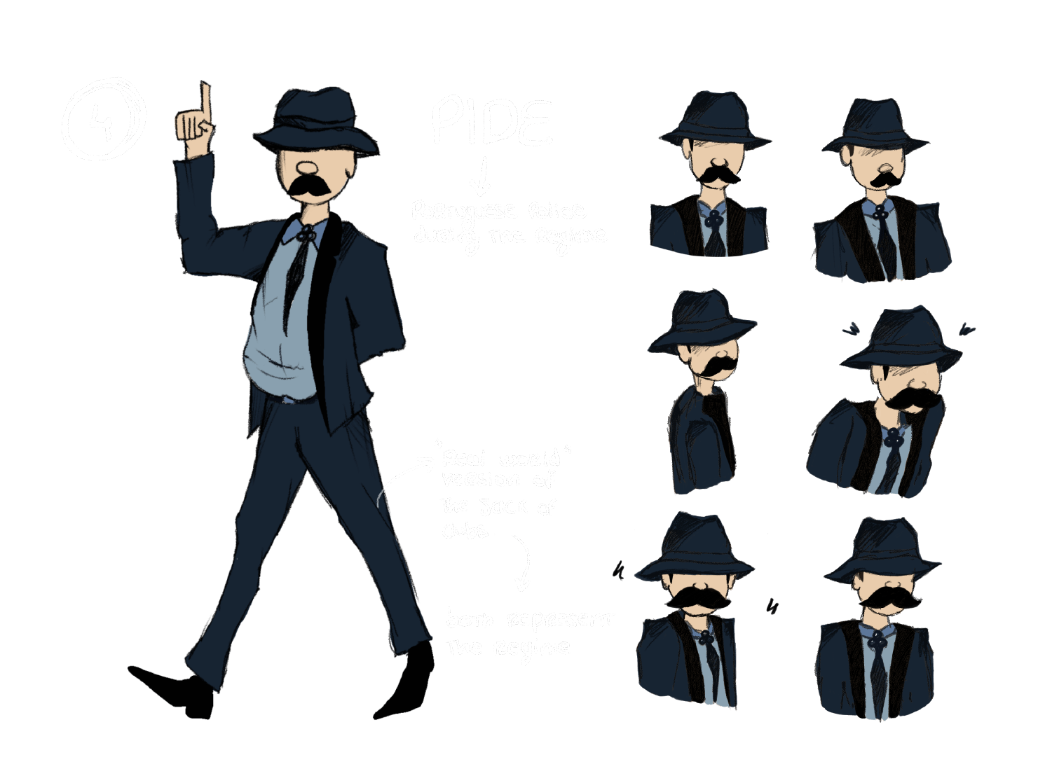 PIDE character art