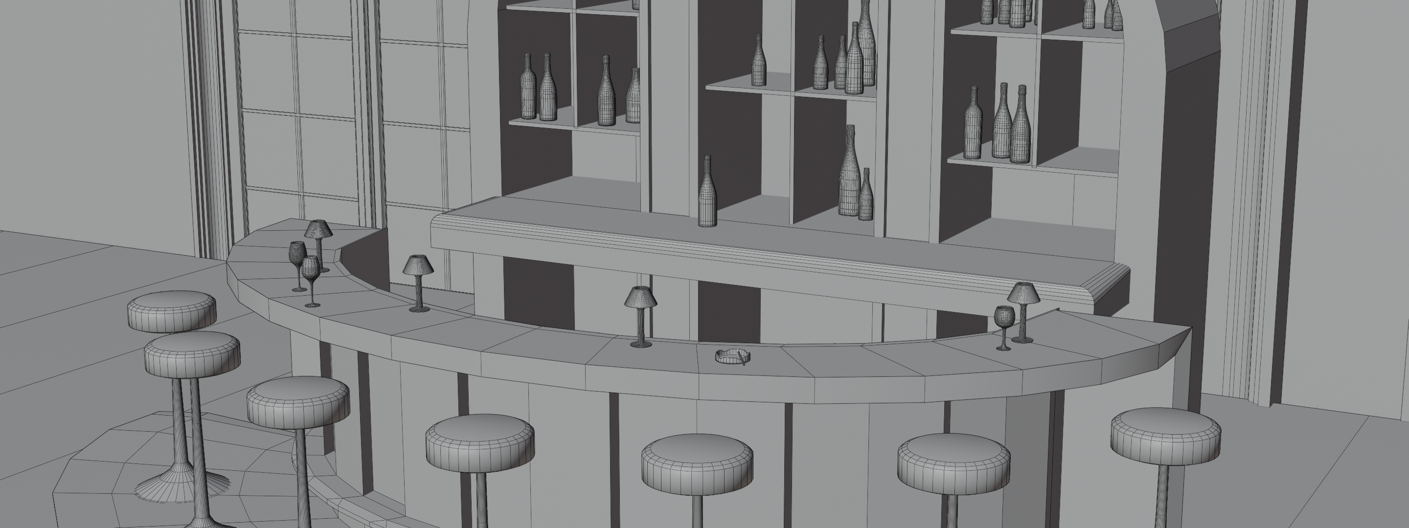 Bar wireframe
